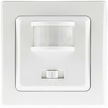 DELPHI Bewegungsmelder 160°, weiß, LED geeignet, 250V~, Unterputz, 3-Draht DELPHI Bewegungsmelder 160°, weiß, LED geeignet, 250V~, Unterputz, 3-Draht