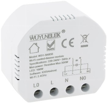 MILOS WiFi Unterputz Schalter + Dimmer, Android + iOS- App,Alexa/Google tauglich MILOS WiFi Unterputz Schalter + Dimmer, Android + iOS- App,Alexa/Google tauglich