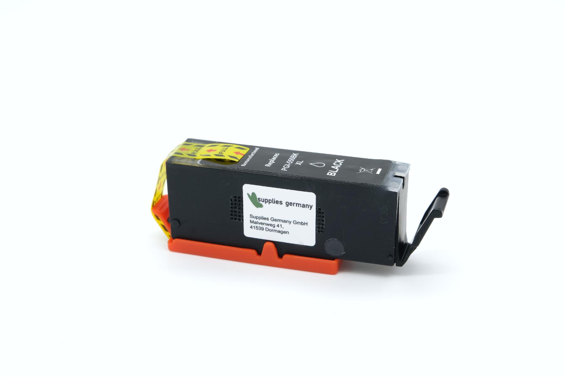 PGI550BKXL alternativ Tinte schwarz für Canon / 6431B001 / 23ml