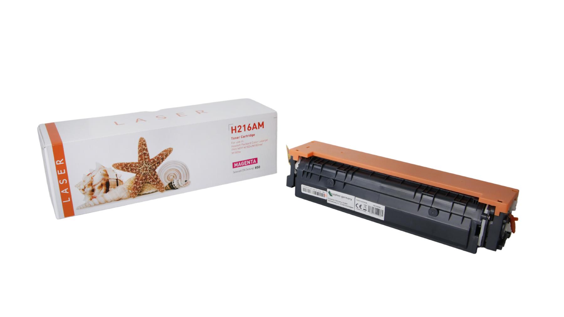 216AM alternativ Toner Magenta für HP / W2413A / 850 Seiten
