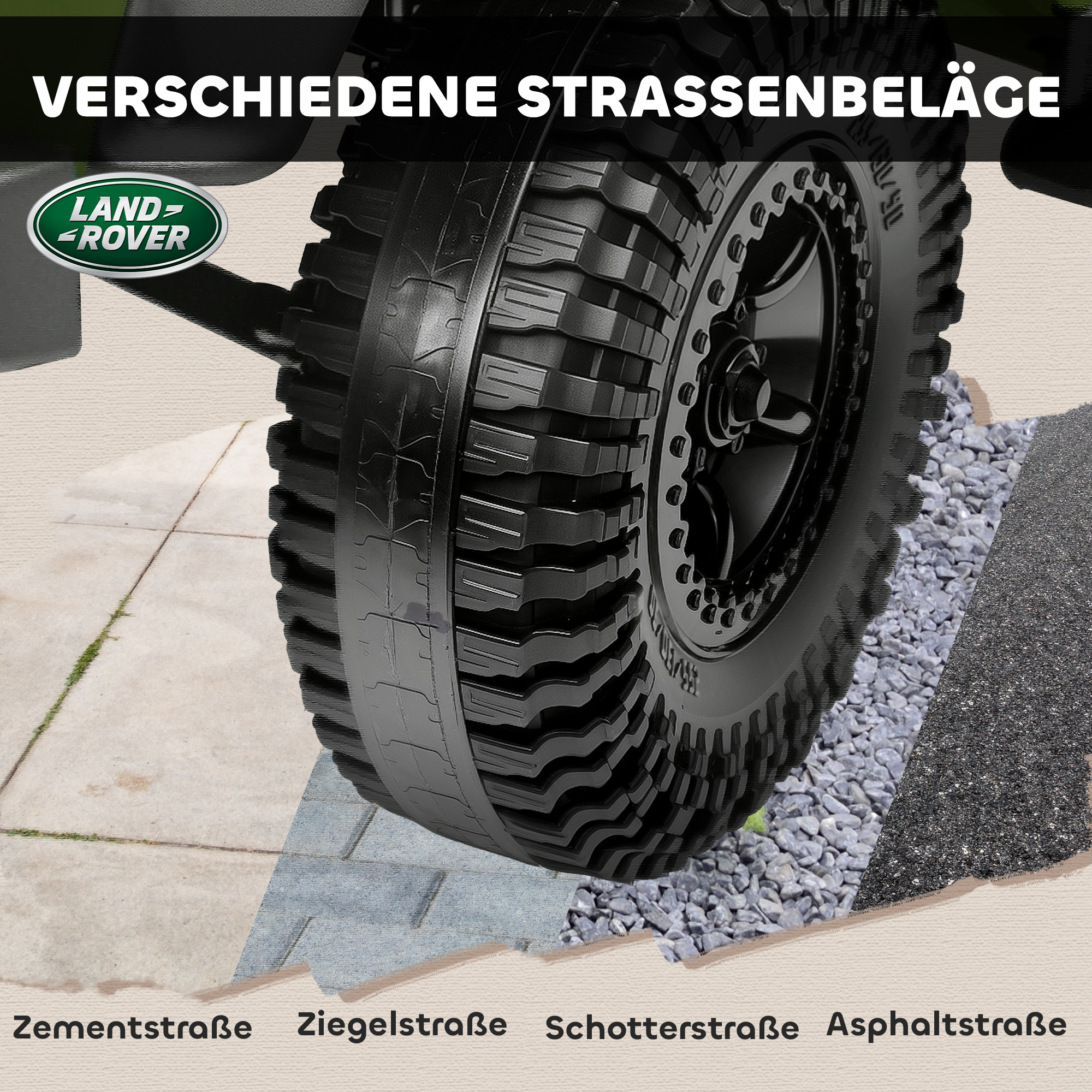 Kinder-Elektroauto, 12V Batterie-Betrieb, Fernbedienung, Musik-Funktion, Hupe, LED-Lichter, Grün