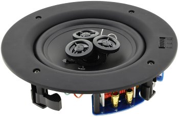 Einbaulautsprecher "CTE-30W ", 2-Wege / 80W, 8Ohm, 234x67mm, Rund, weiß