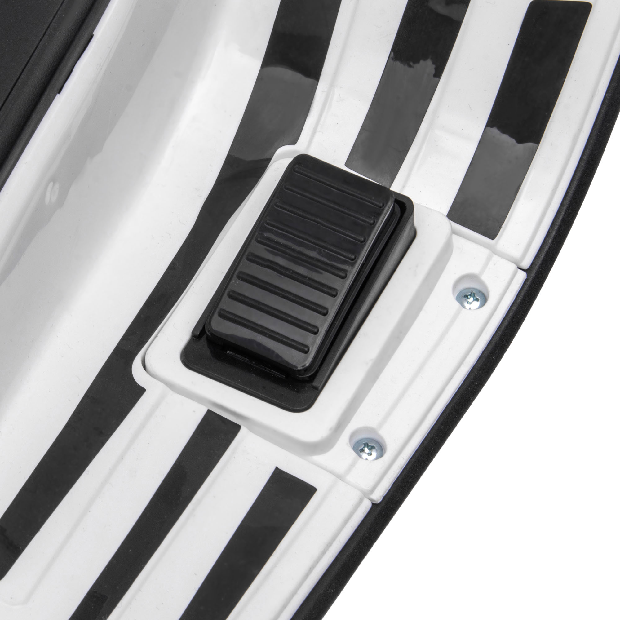 Elektro-Kindermotorrad, Vespa, 3 km/h, 3-6 Jahre, Musik, Licht & Radio, Weiß