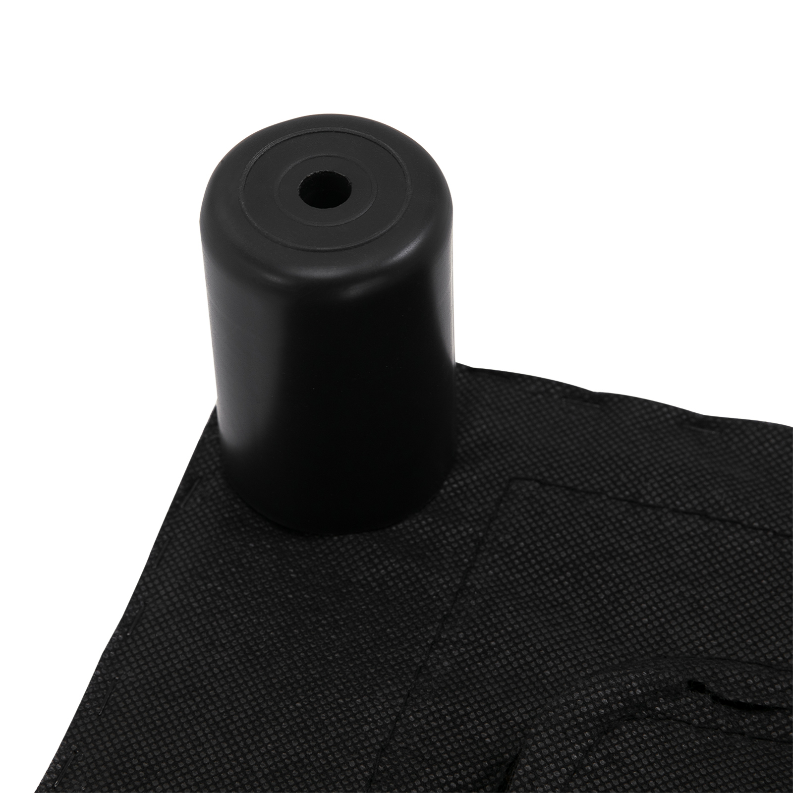 Sitzhocker Hocker mit Kunstleder Moderner Fußhocker Kunstlederhocker Ottomane für Schlafzimmer, Wohnzimmer, Weiß