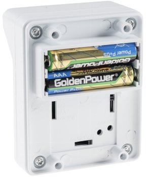 Funk-Klingel PIR Sensor "Pilota Porta", Bewegungsmelder, Batteriebetrieb, IP44