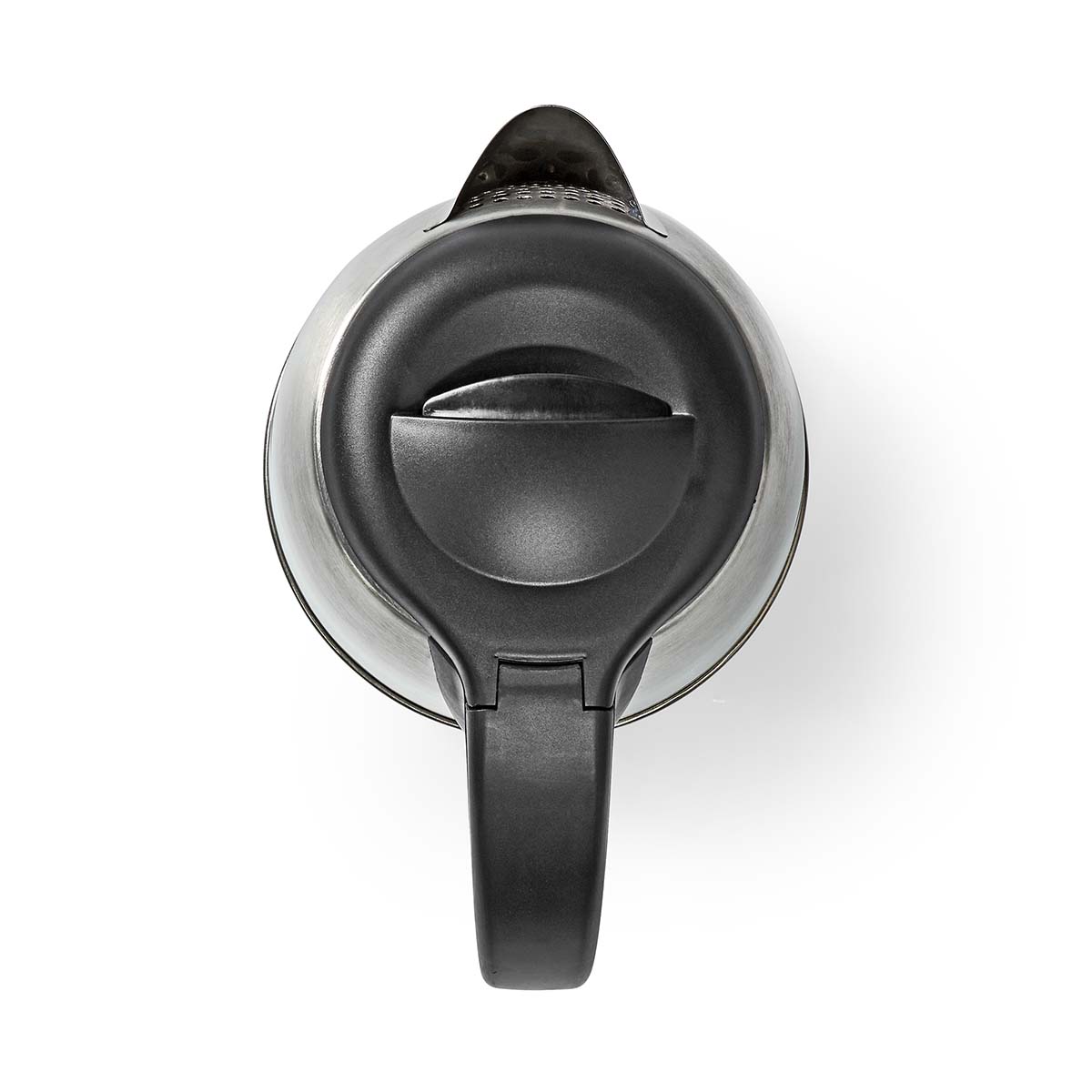 Wasserkocher | 1.7 l | Edelstahl | Aluminium / schwarz | Um 360 Grad drehbar | Verdecktes Heizelement | Strix Controller | Boil-dry protection