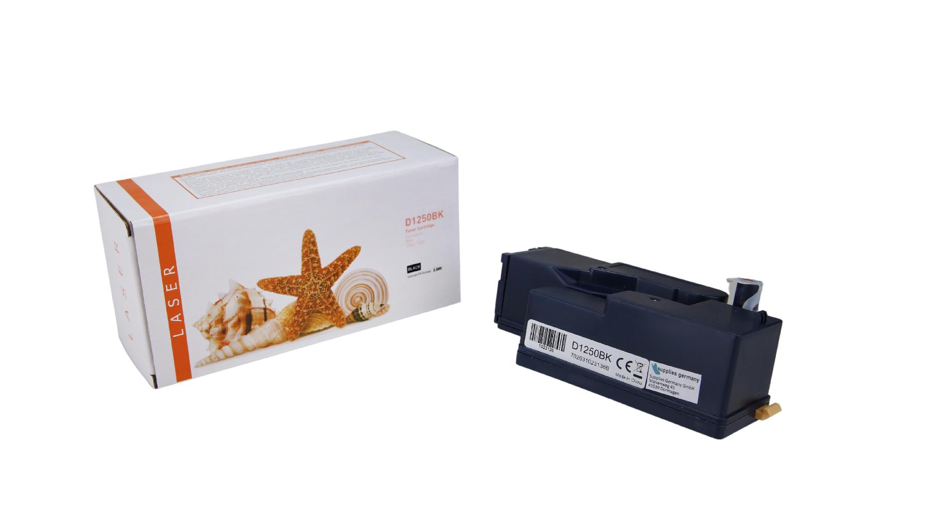 D1250BK alternativ Toner black für Dell / DC9NW / 2.000 Seiten