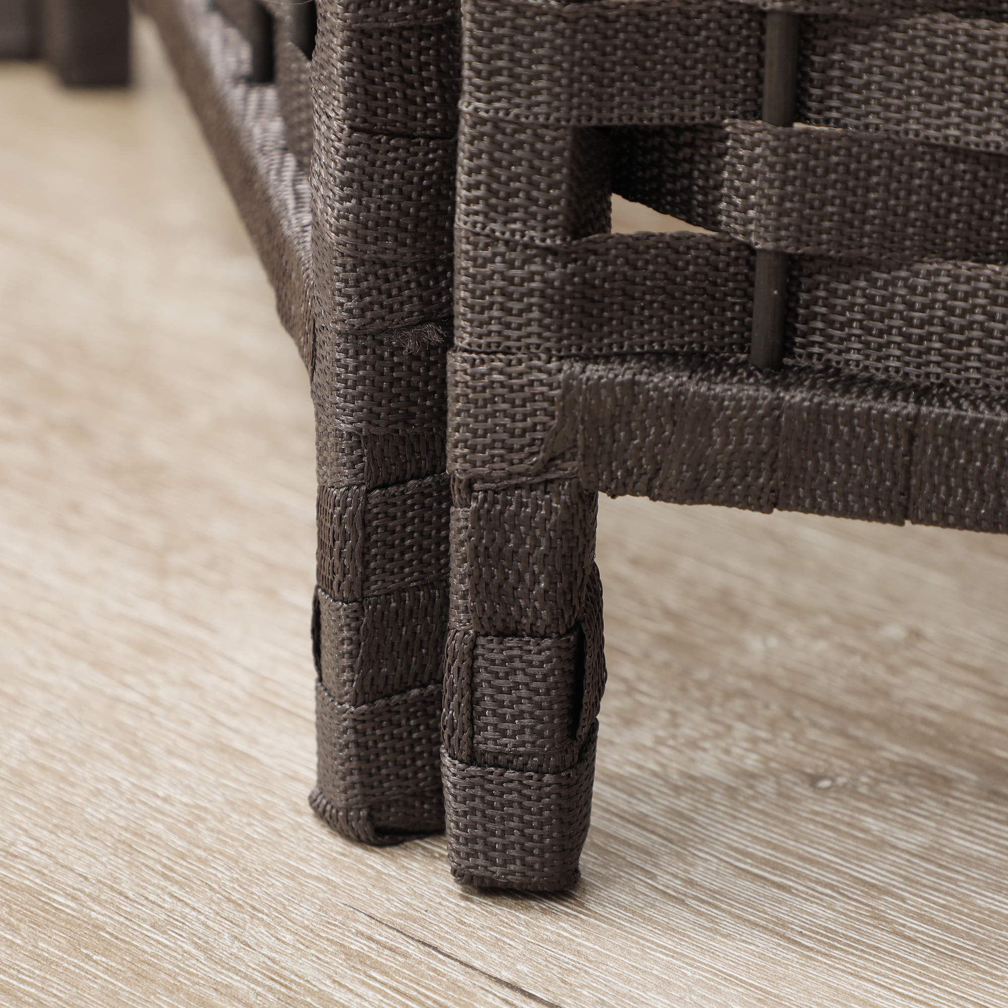 6-teiliger Raumtrenner, Faltbarer Sichtschutz, Sichtschutzwand für Wohnzimmer, Schlafzimmer, Homeoffice, Braun