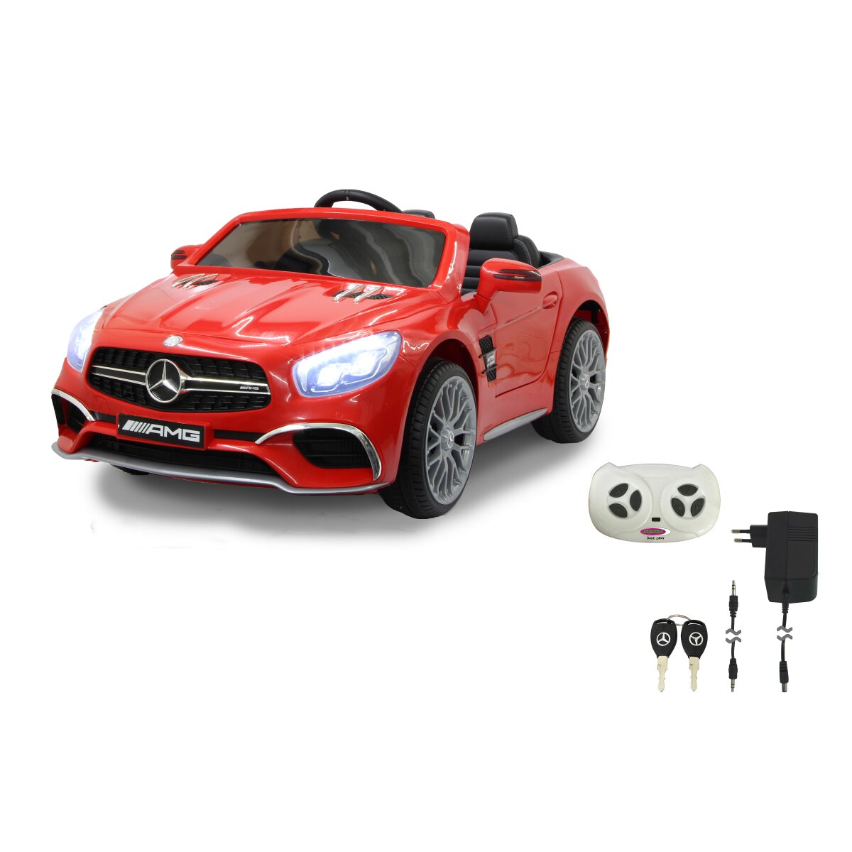 Kinderfahrzeug Mercedes-AMG SL 65 rot