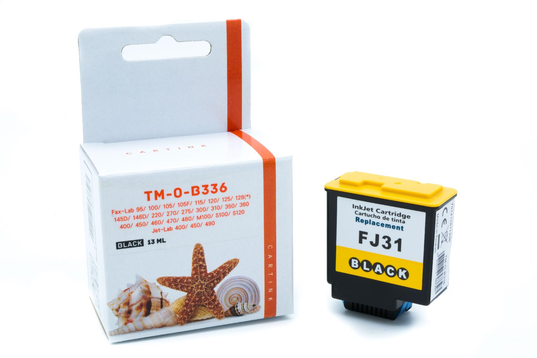 B0336 Refill Tinte schwarz für Olivetti / B0336 /FJ31 / 13ml