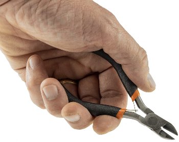 Elektroniker Zangen-Set "MiniGrip" 5-tlg, 12cm, isolierte Griffe, federöffnend