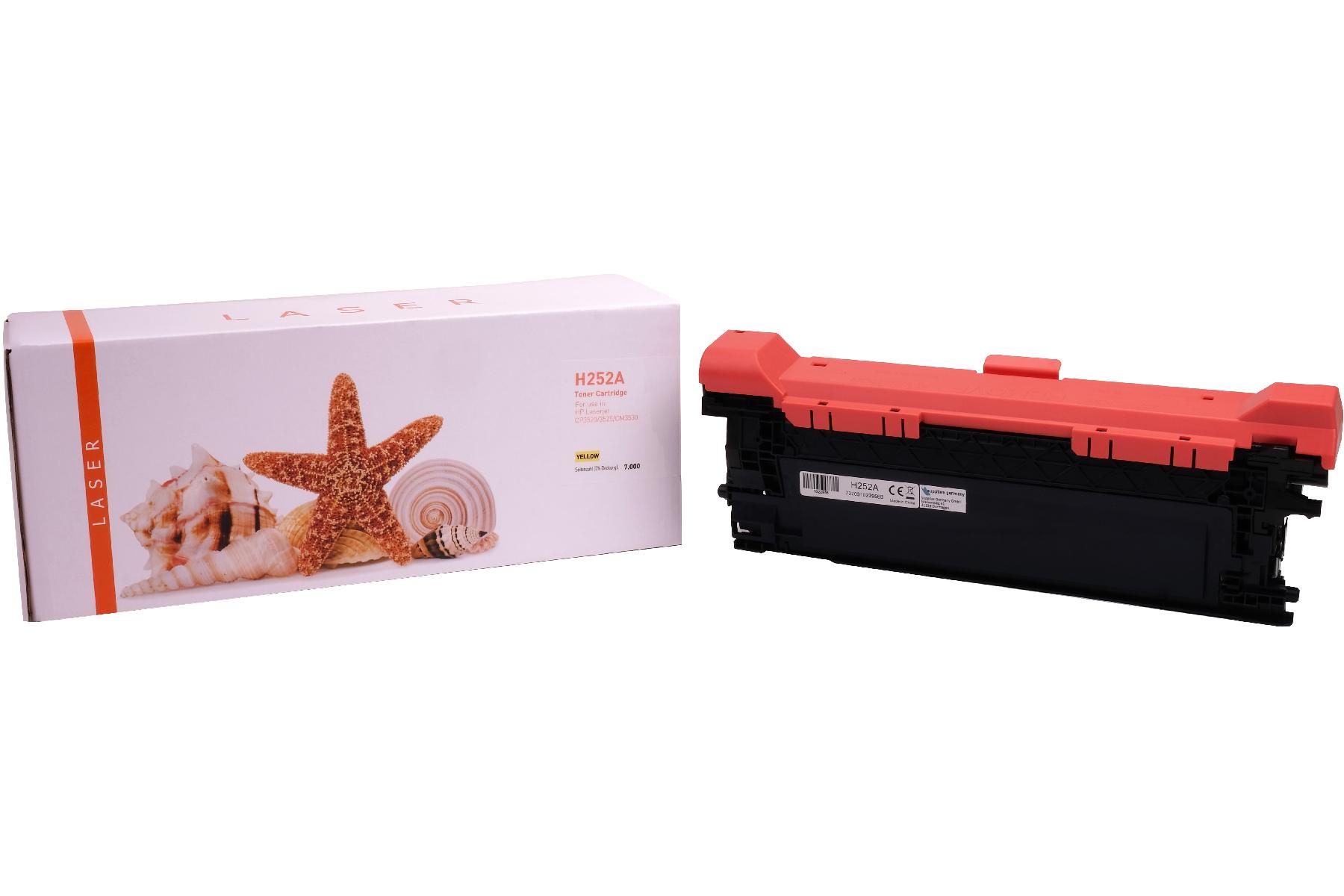 CE252A alternativ Toner gelb für HP / CE252A / 504A / 7.000 Seiten