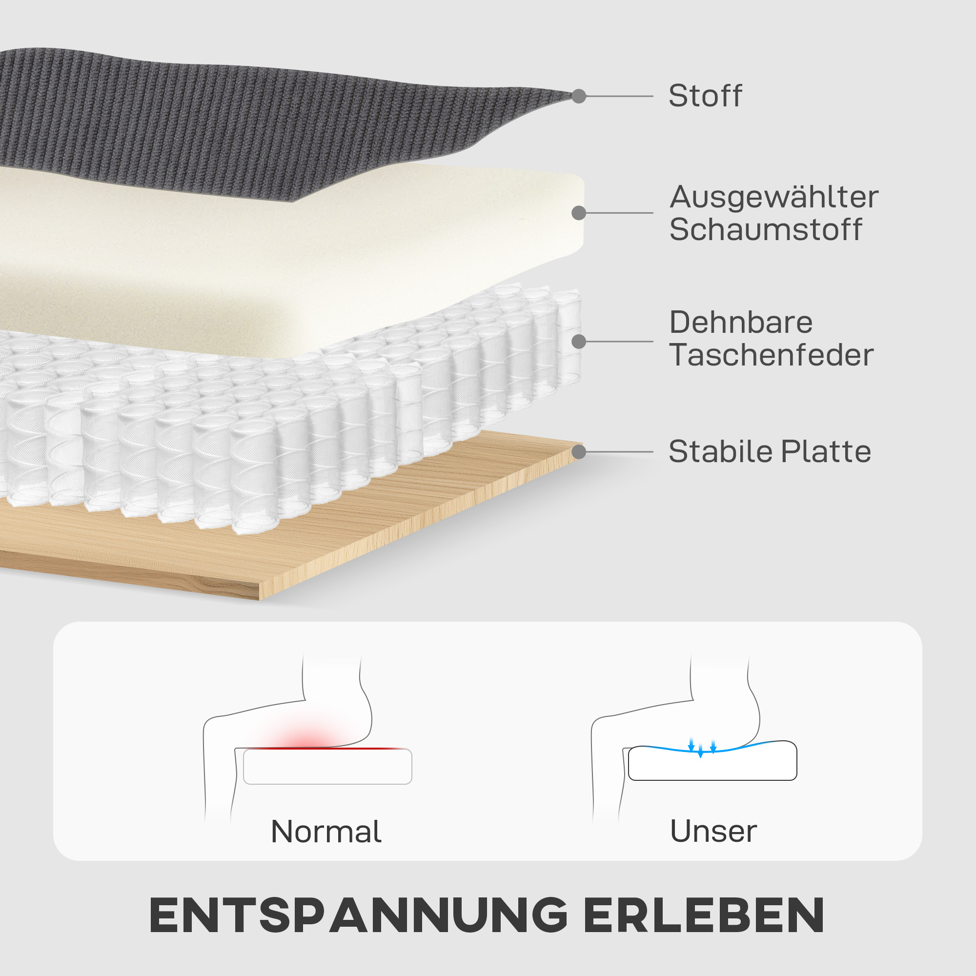Verstellbares Bettsofa, L-förmiges Gästesofa mit Bettfunktion, Stauraum, Kissen, für Wohnzimmer, Gästezimmer, Dunkelgrau