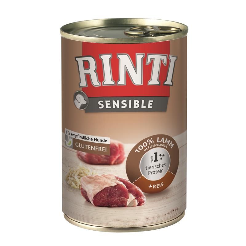 Rinti Sensible Lamm + Reis 400g