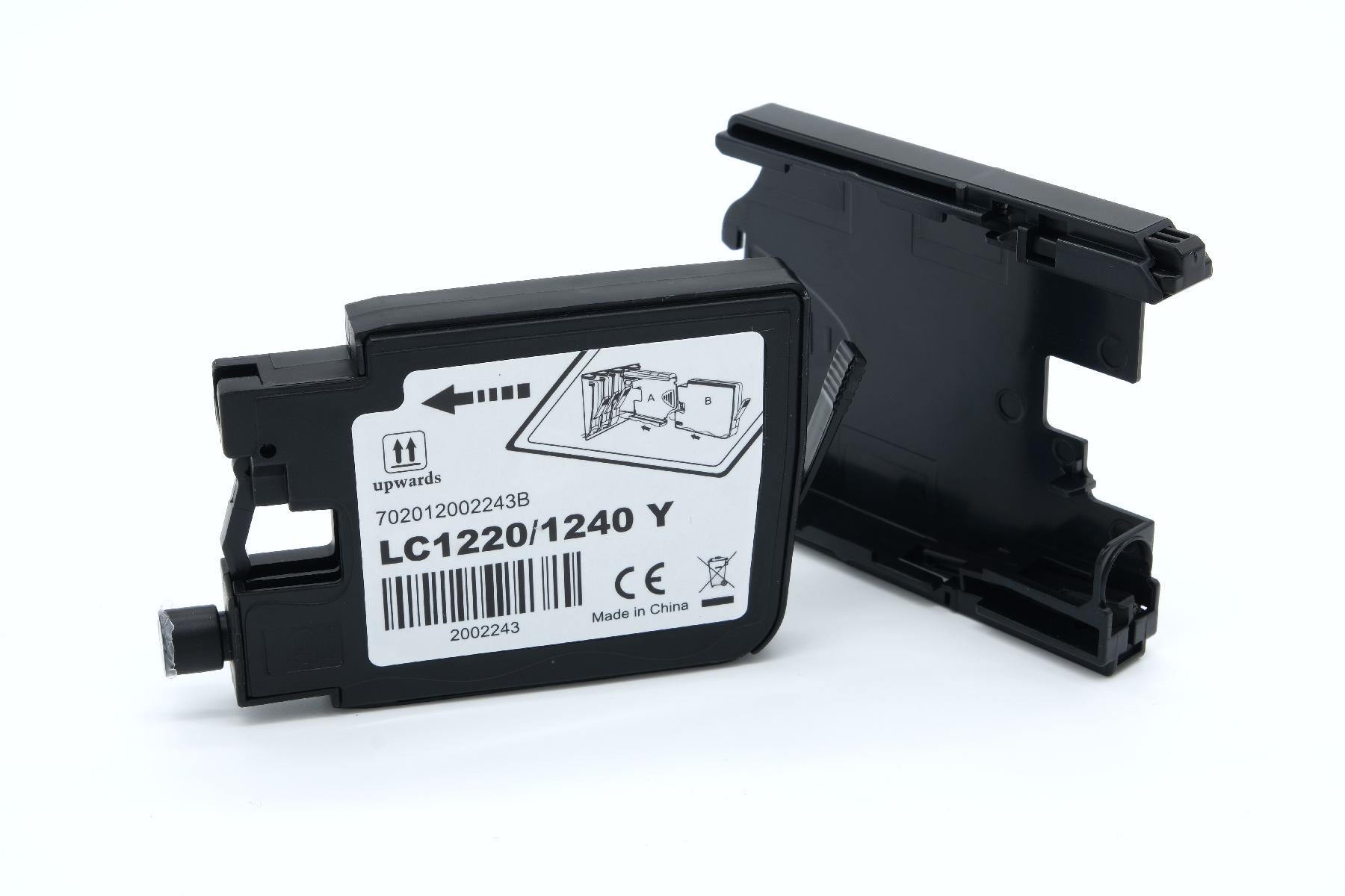 LC1220/1240/1280Y alternativ Tinte gelb für / LC1240Y / 12ml