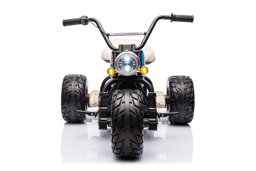 Kindermotorrad 1600 - 2x800W Brushless Motoren - schwarz