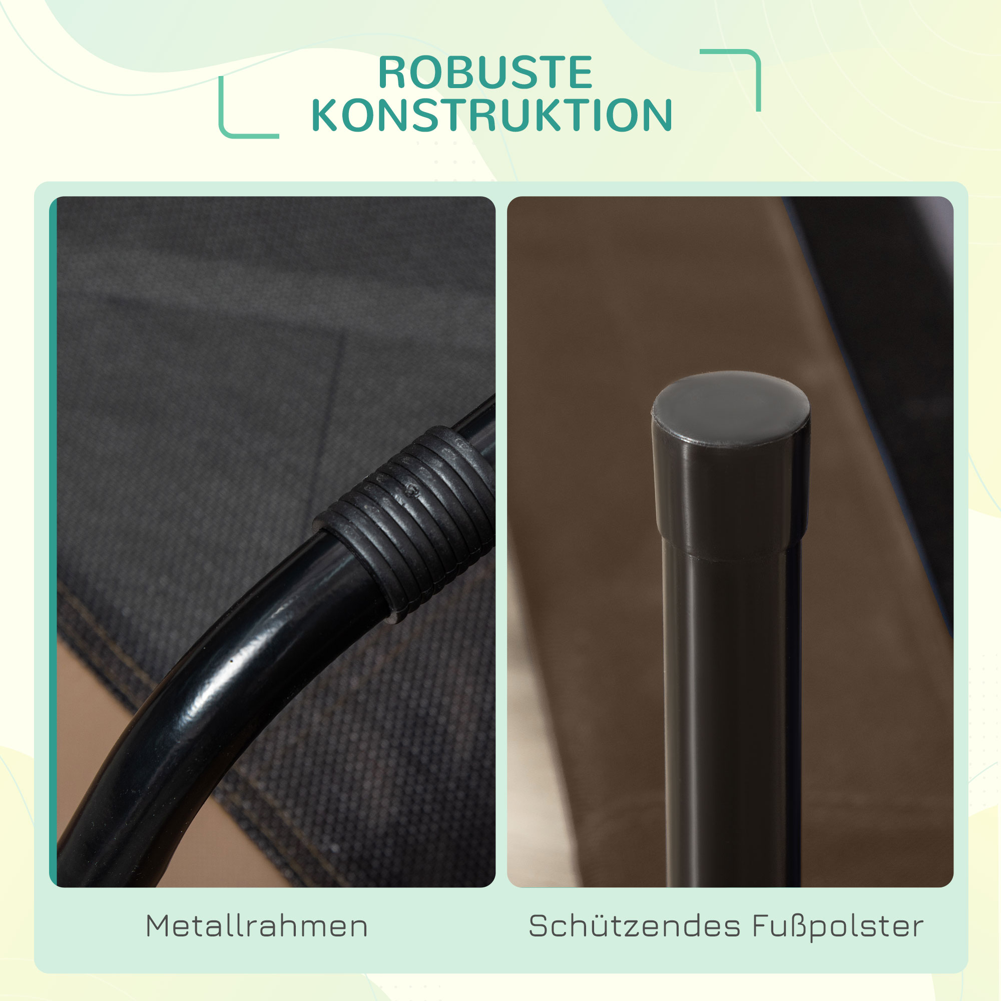 erhöhtes Hundebett mit Baldachin, Haustierbett, Hundeliege outdoor mit Dach, Atmungsaktiv, Taftstoff für Camping Kaffee 92 x 76 x 90 cm