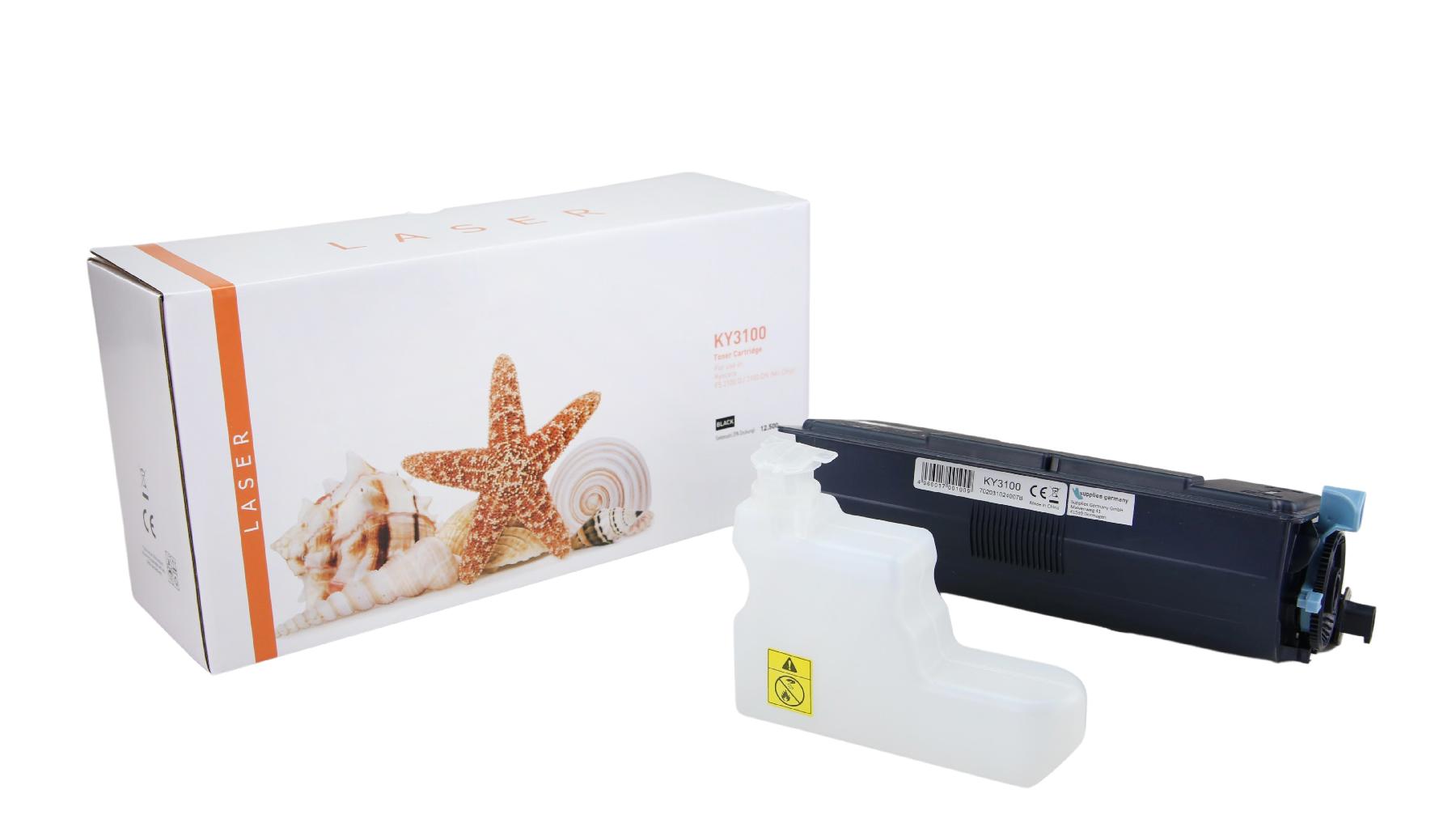 TK3100 alternativ Toner schwarz für Kyocera  /TK3100 / 12.500 Seiten