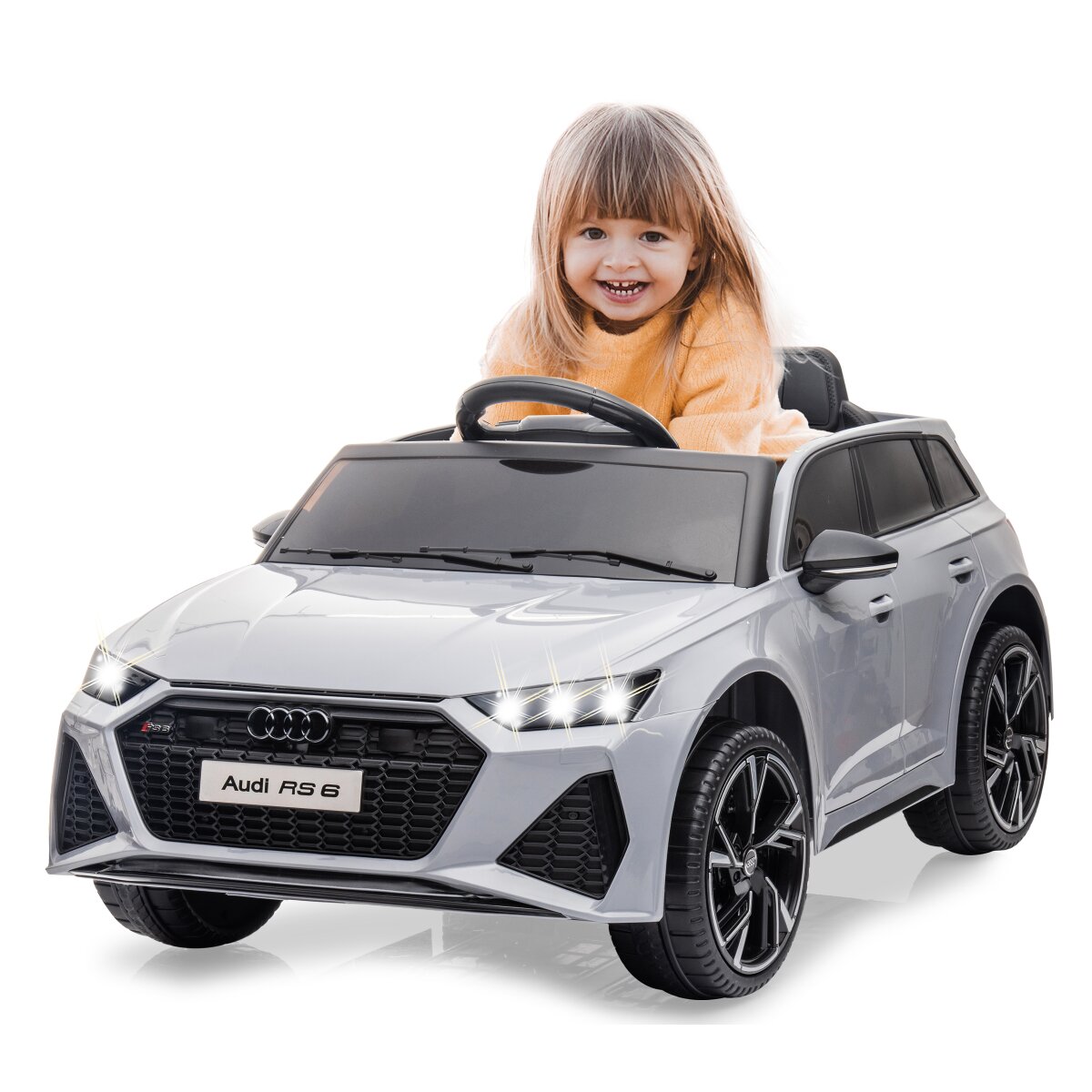 Kinderfahrzeug Audi RS 6 grau 12V 2,4GHz Kinderfahrzeug Audi RS 6 grau