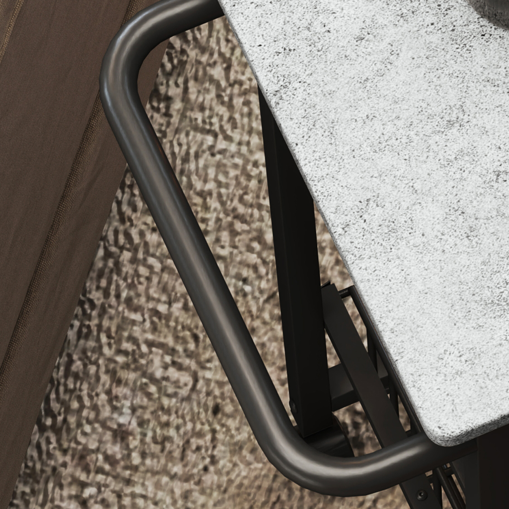 4-stufige Küchenwagen auf Rädern, Rollbarer Servierwagen, Küchen-Trolley mit 4 Stahlkörben, Servierwagen