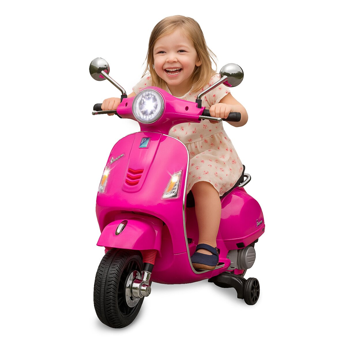 Kinderfahrzeug Vespa GTS 125 pink Li-Power 12.6 Kinderfahrzeug Vespa GTS 125 pink Li-Power 12.6