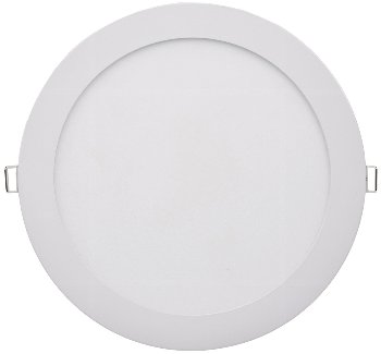 LED Licht-Panel "QCP-22R", Ø 22,5cm, 230V, 18W, 1647 Lumen, 2900K / warmweiß