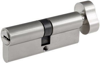 Schließzylinder 80mm (40+40mm) mit Knauf, Profil-Zylinder, 5 Sicherheits-Schlüssel