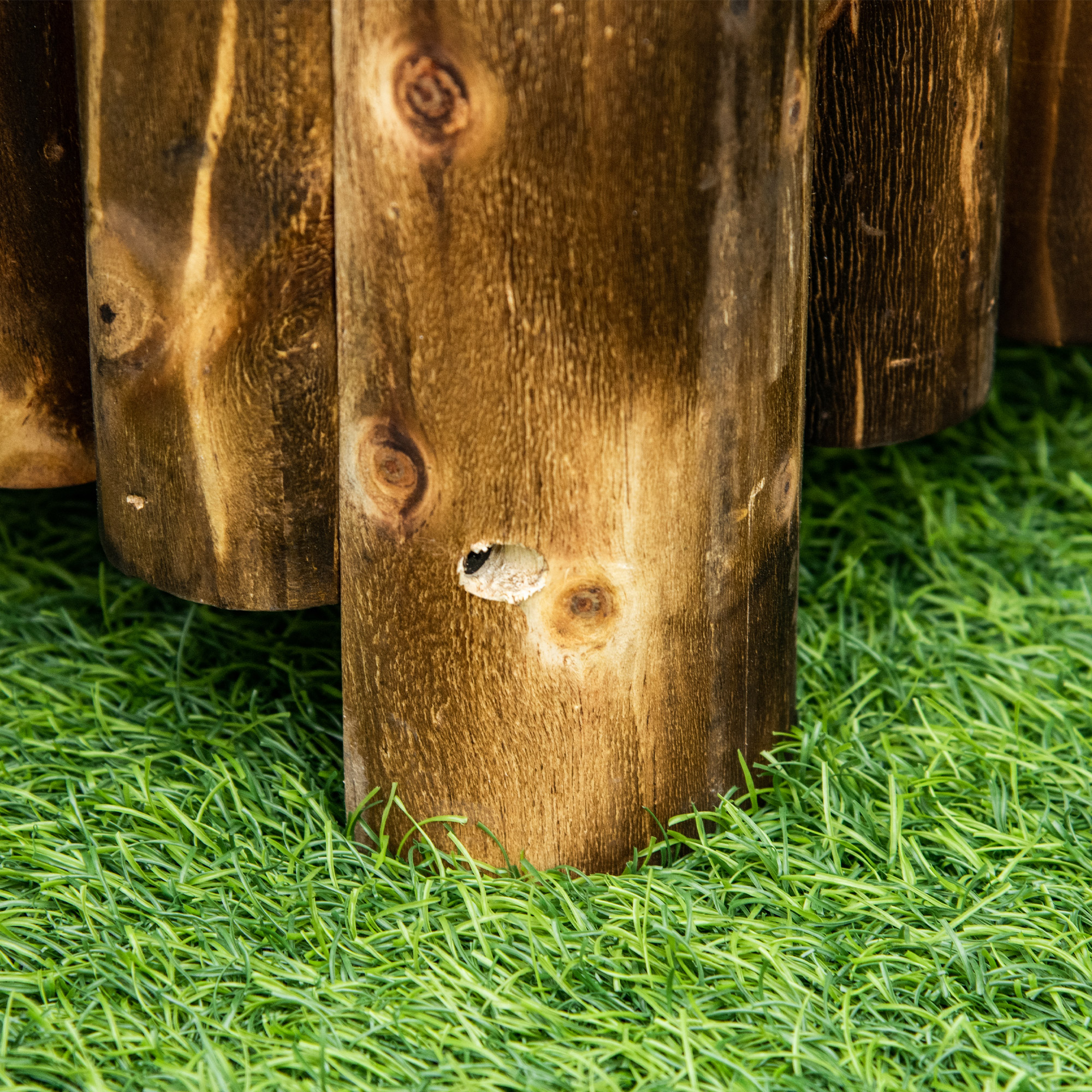 Hochbeet Pflanzkasten Kräuterbeet Pflanzbeet Gemüse Blumenbeet Blumenkasten, Tannenholz 100x38,5x40 cm