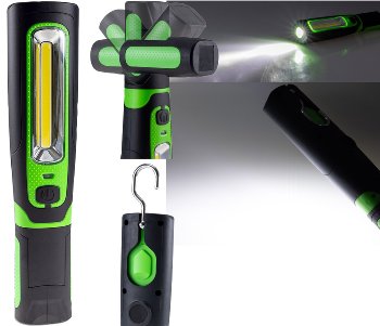 LED Stableuchte mit Akku "FlexiLED 300", LiIon Akku, Magnethalter, 3W, 270lm,IP44