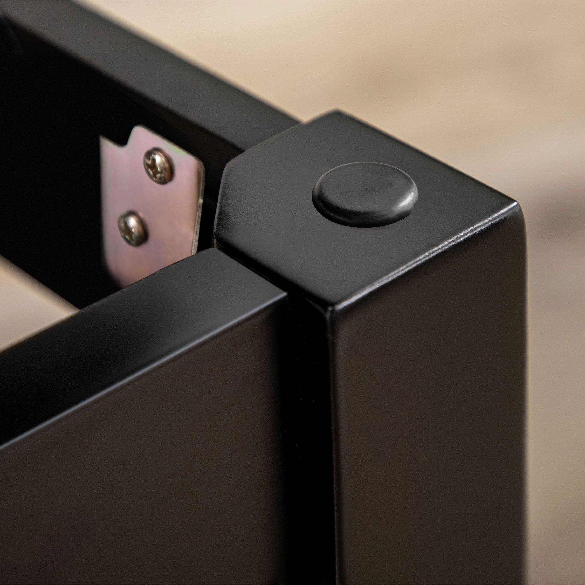 Klavierbank, Pianobank für 1 Person, gepolstert, Holzbeine, Schwarz