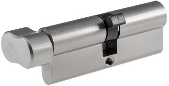 Schließzylinder 80mm (40+40mm) mit Knauf, Profil-Zylinder, 5 Sicherheits-Schlüssel
