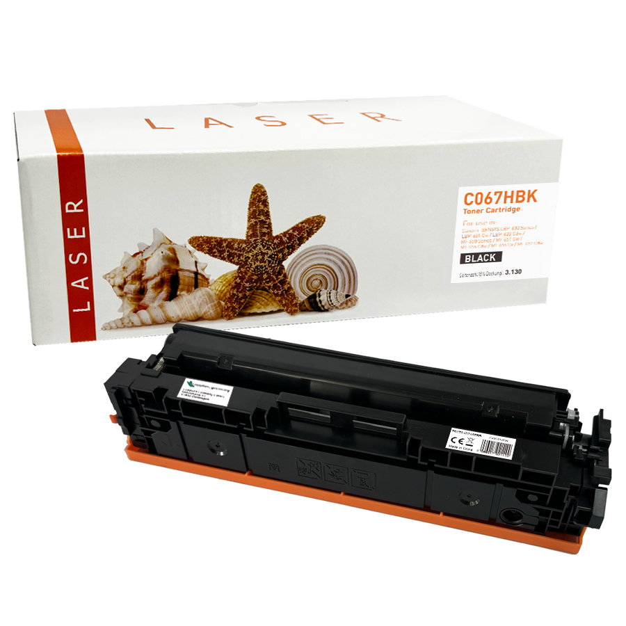 067HBK alternativ Toner black für Canon / 5106C002 / 3.130 Seiten