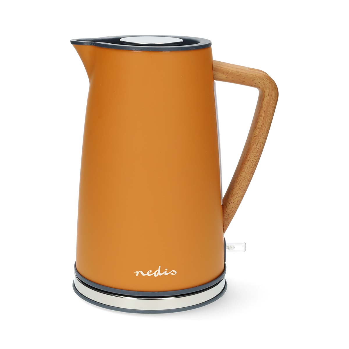 Wasserkocher | 1.7 l | Soft-Touch | Orange | Um 360 Grad drehbar | Verdecktes Heizelement | Strix Controller | Boil-dry protection