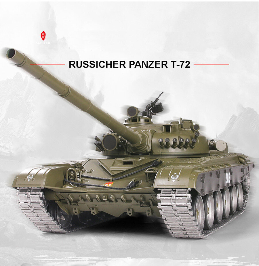 RC Panzer "T-72" - Metallgetriebe ERA PRO