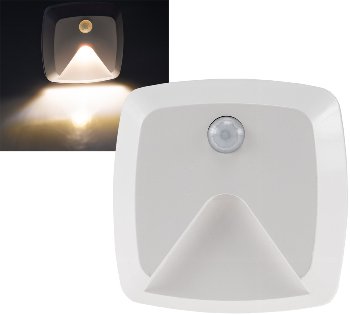 LED Treppenlicht mit Bewegungsmelder, Batteriebetrieb, 3x AAA, warmweiß LED Treppenlicht mit Bewegungsmelder, Batteriebetrieb, 3x AAA, warmweiß