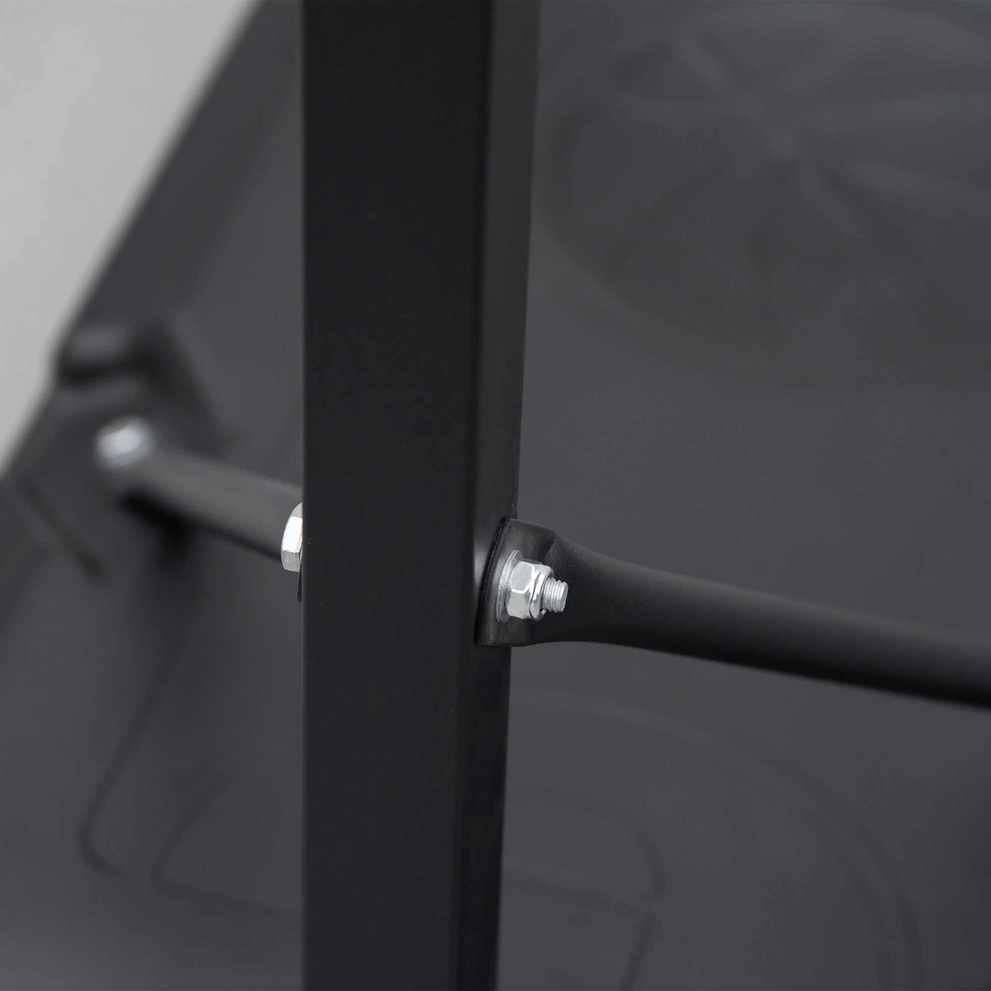 Basketballkorb, höhenverstellbar, befüllbarer Standfuß, hochstabil, schwarz, 131 x 49 x 195-250 cm