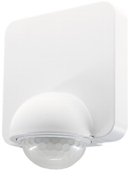Aufputz-Bewegungsmelder "CBM 65", 360°, max. 10m Detektion, IP65, weiß