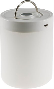 LED Akku-Tischleuchte mit Touch-Funktion, Höhe 113mm, Warmweiß + RGB