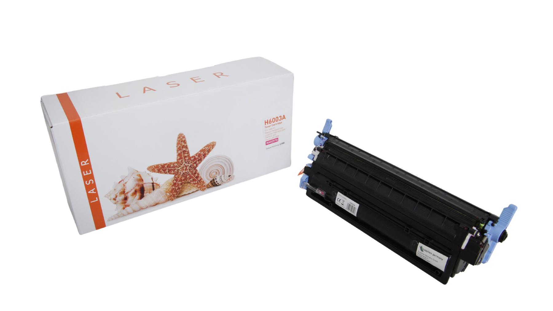 Q6003A alternativ Toner magenta für HP / Q6003A /124A / 2.000 Seiten