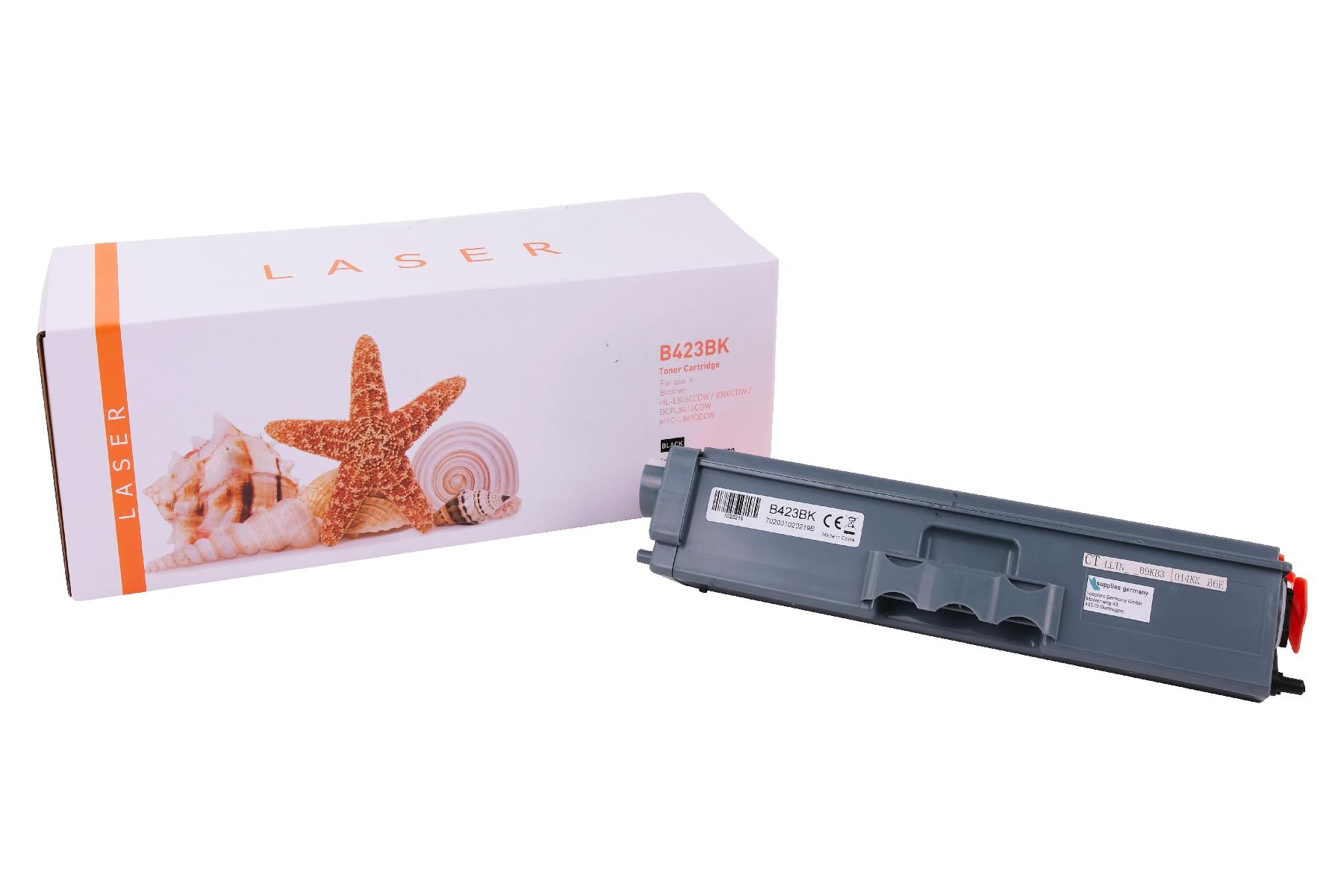 TN423BK alternativ Toner schwarz für Brother /TN423schwarz / 6.500 Seiten