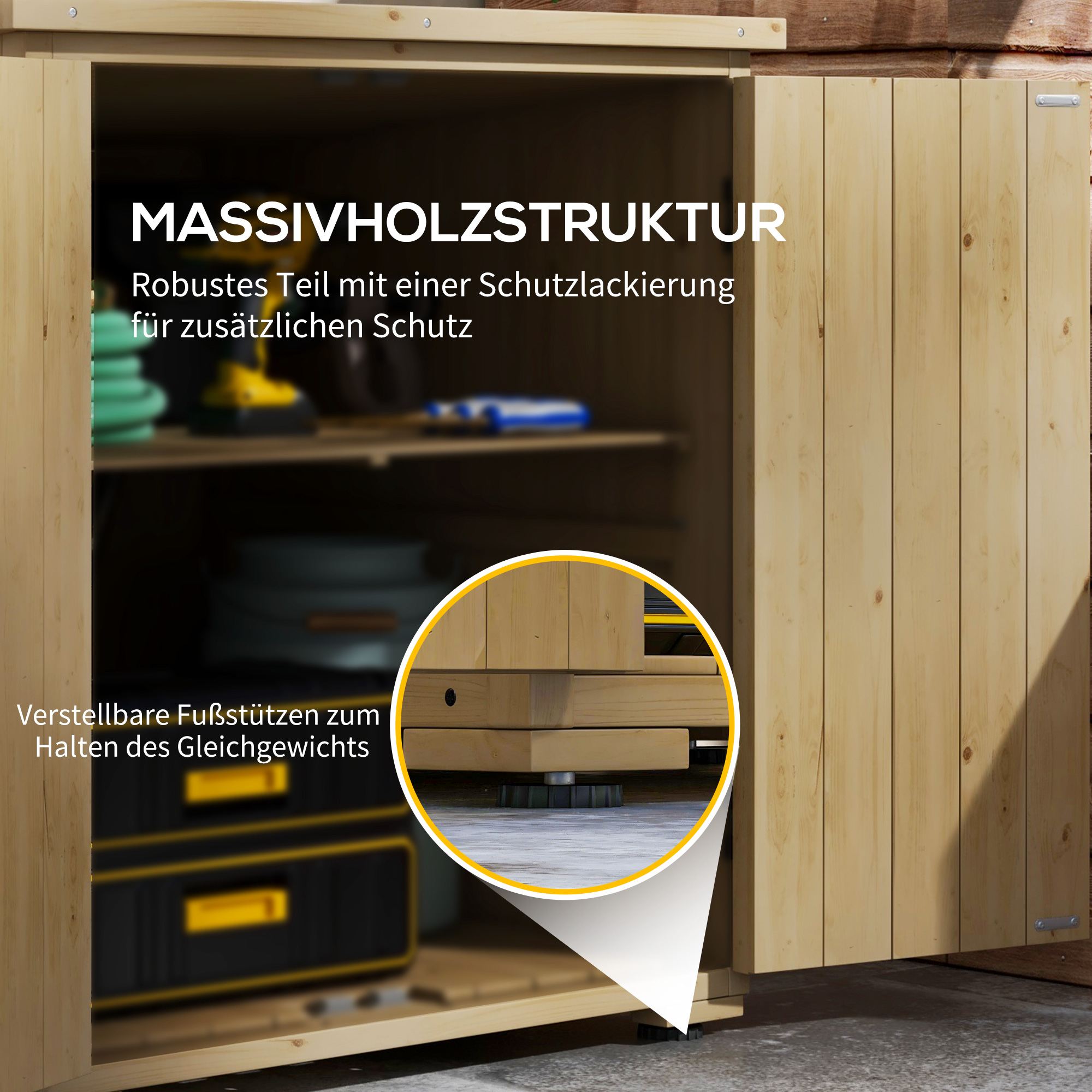 Outdoor Aufbewahrungsbox Gartenbox Kissenbox, wetterbeständig, Asphaltdach, 77,5 cm x 88 cm x 90 cm, Dunkelgrau