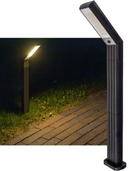 LED Solar Wegeleuchte "SWL-78" IP44, 63cm, Dämmerungssensor, 3000k warmweiß LED Solar Wegeleuchte "SWL-78" IP44, 63cm, Dämmerungssensor, 3000k warmweiß