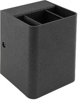 LED Wandleuchte "Fachada", IP54, 2x3,5W, 3000K, warmweiß