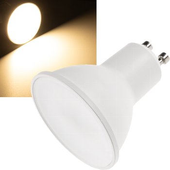 LED Strahler GU10 "W90", 3030k, 825lm, 230V/9W, 100°, warmweiß LED Strahler GU10 "W90", 3030k, 825lm, 230V/9W, 100°, warmweiß