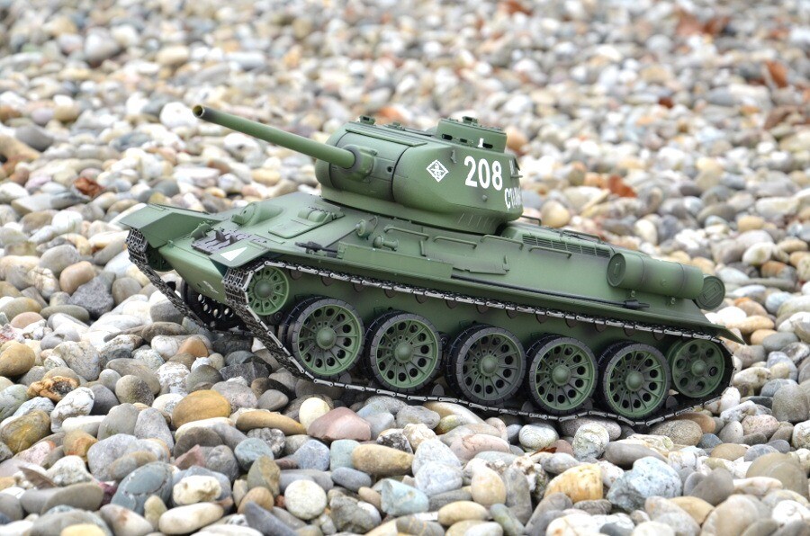 RC Panzer "T-34"  - Metallgetriebe