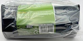 3-fach Steckdosenblock, schwarz, 250V~/ 16A, Aufbaumontage