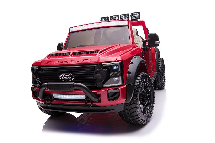 Kinderfahrzeug Ford Super Duty - rot