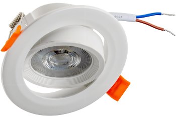 LED-Einbauleuchte "Flat-36 CCT", 5W, 3000/4000/6500K, schwenkbar