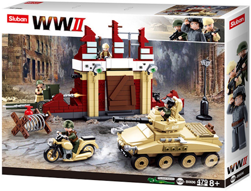 Sluban M38-B0696 - Army WWII - Kampf um Stalingrad