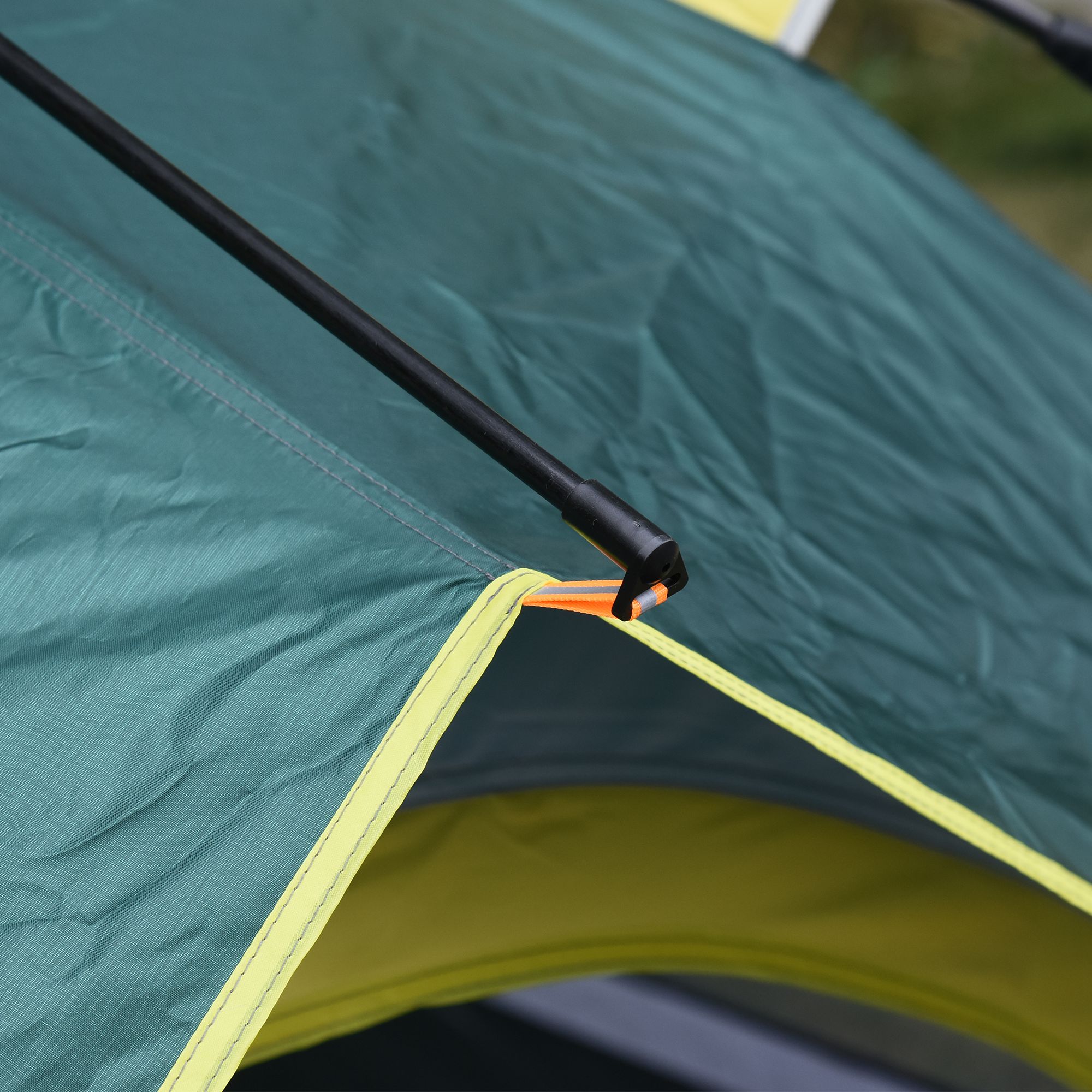 Campingzelt für 3 Personen Pop-up Kuppelzelt mit Fenster, Packtasche, Haken, Bodenplane, Familienzelt mit 1000mm Wassersäule Zelt für Camping Reise Trekking Garten